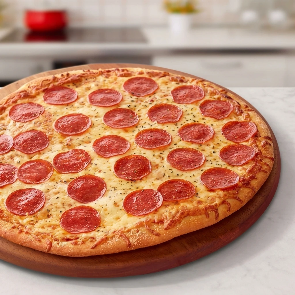 Classic pepperoni pizza at Oven Delight - Pizza & East Indian Restaurant Winnipeg
