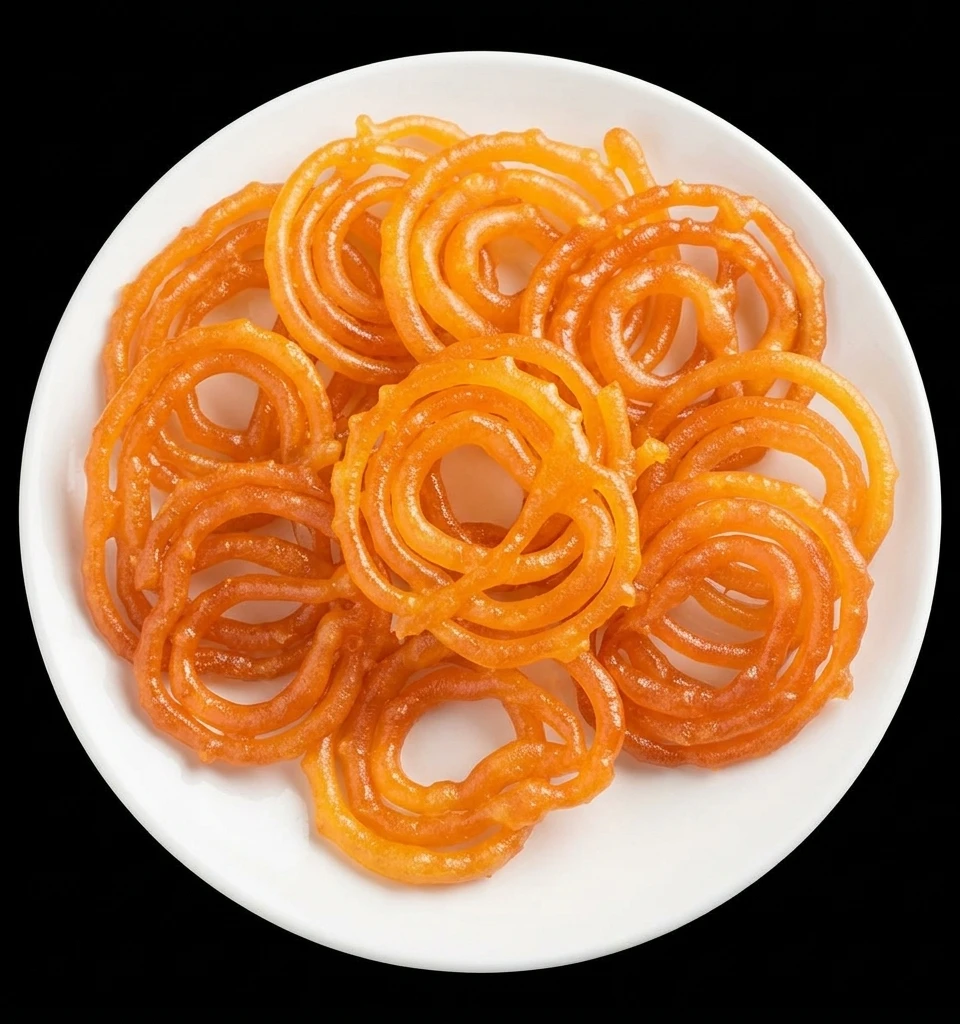 Jalebi, a traditional Indian dessert at Oven Delight Winnipeg